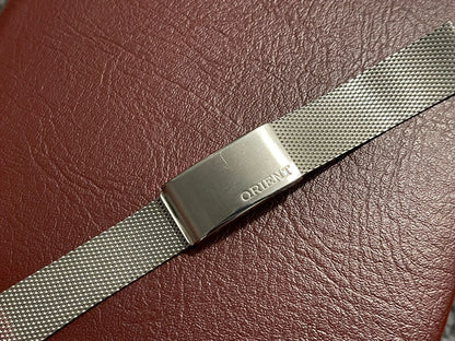 Vintage Orient Shark Mesh 18mm Watch Strap Bracelet For Orient Watches S-4